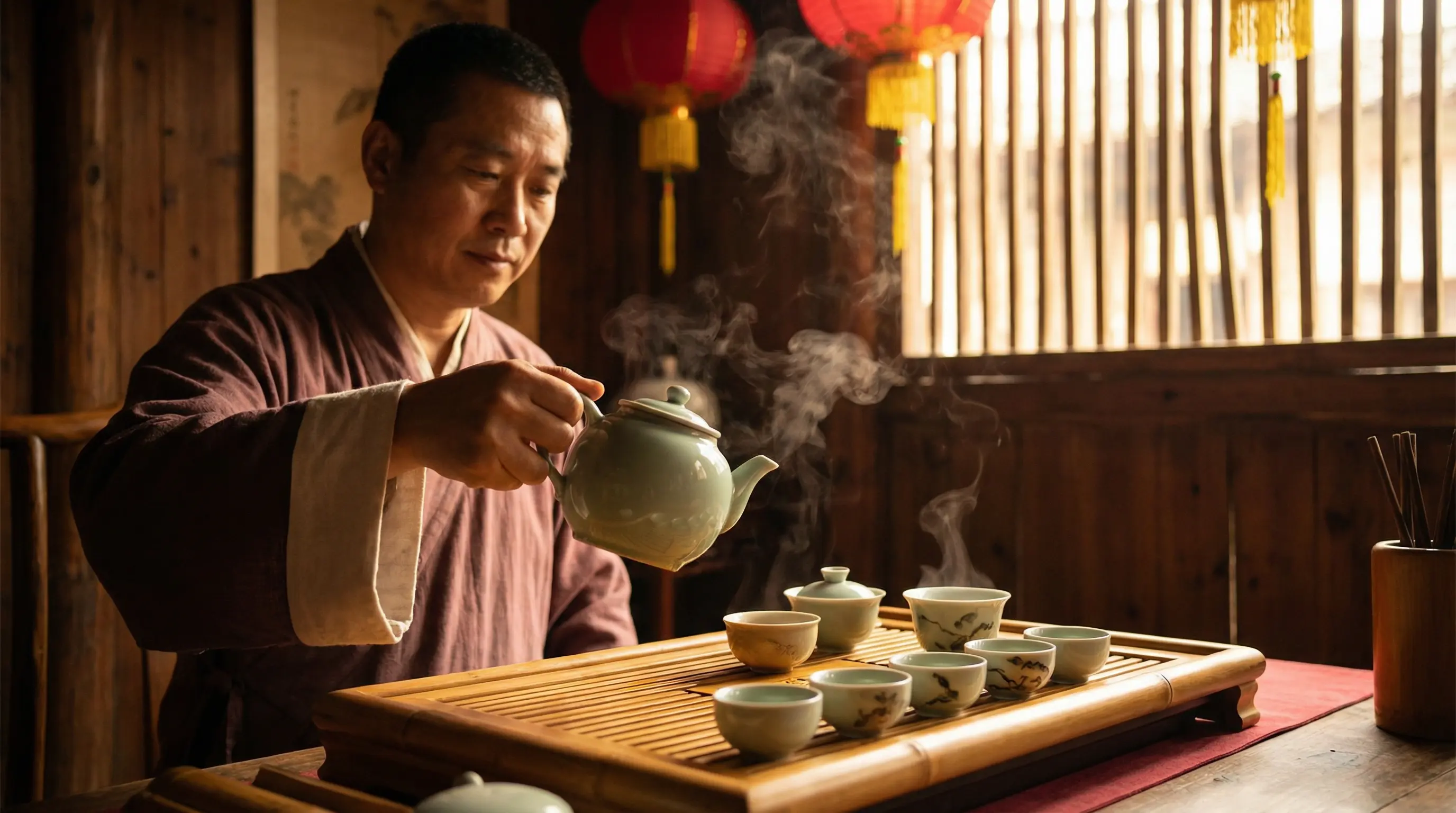 教授别C了我在写作业 茶道文化纪录片封面